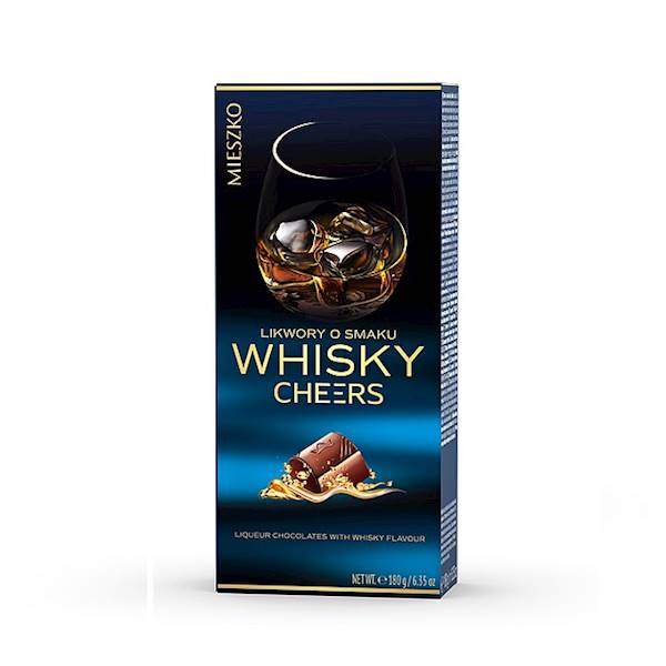Mieszko praliny Likwory Whisky 180g