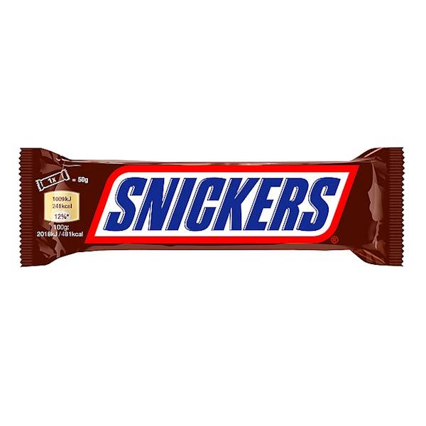Mars Wrigley baton Snickers 50g