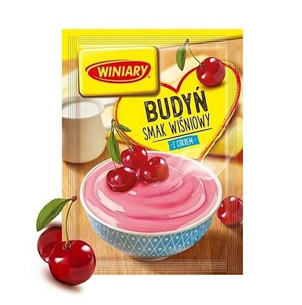 Nestle budyń z cukrem Winiary Smak Wiśniowy 60g