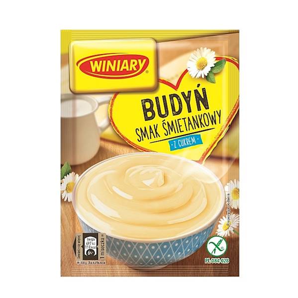 Nestle budyń z cukrem Winiary Smak Śmietankowy 60g