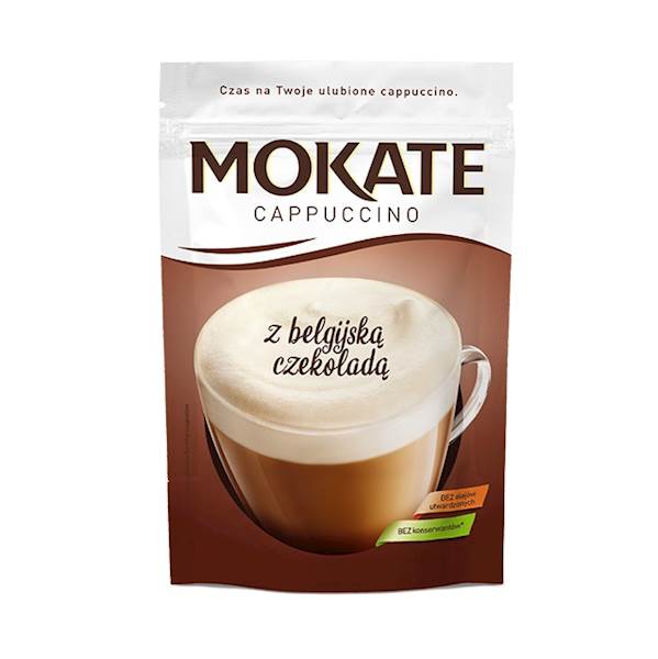 Mokate napój kawowy Mokate Cappuccino z belgijską czekoladą 110g