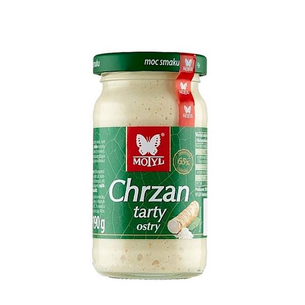 Motyl Chrzan Tarty 190g