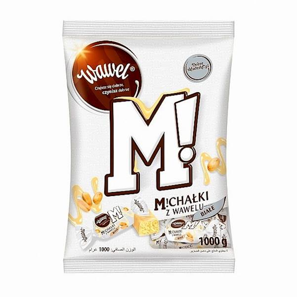 Wawel cukierki Michałki z Wawelu Białe 1kg