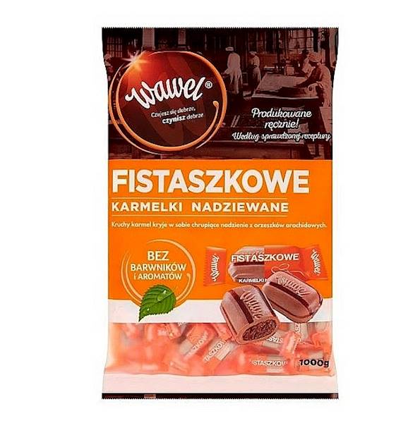 Wawel karmelki nadziewane Fistaszkowe 1kg