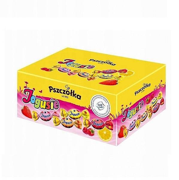 Pszczółka karmelki owocowe z nadzieniem mlecznym Jogusie 3kg