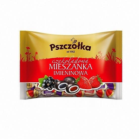 Pszczółka karmelki w czekoladzie z nadzieniem Czekoladowa Mieszanka Imieninowa 1kg