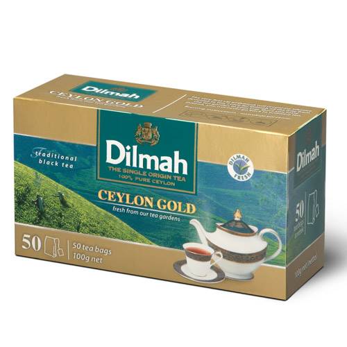 Dilmah herbata ekspresowa Ceylon Gold 50tb
