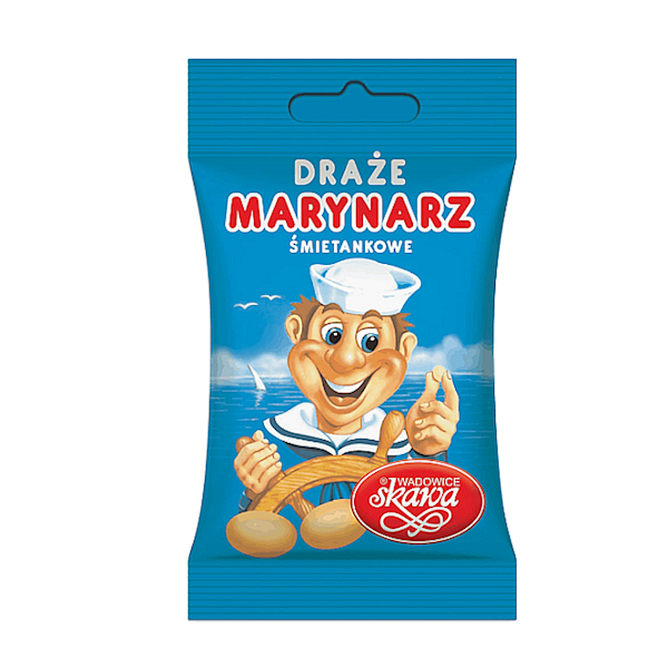 Skawa draże Marynarz śmietankowe 70g