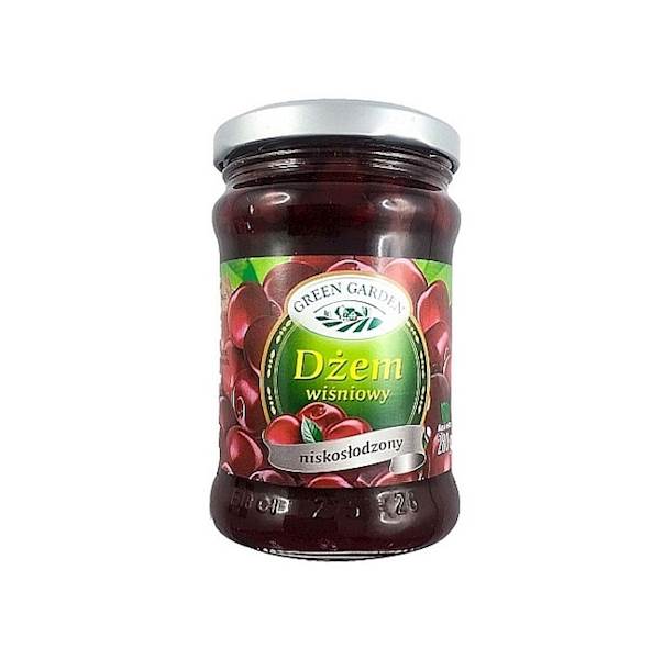 Topfood dżem niskosłodzony Green Garden wiśniowy 280g