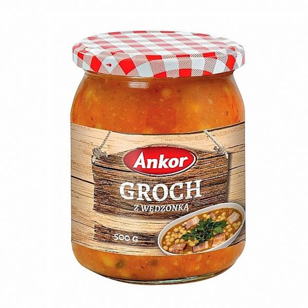 Ankor danie gotowe Groch z Wędzonką 500g