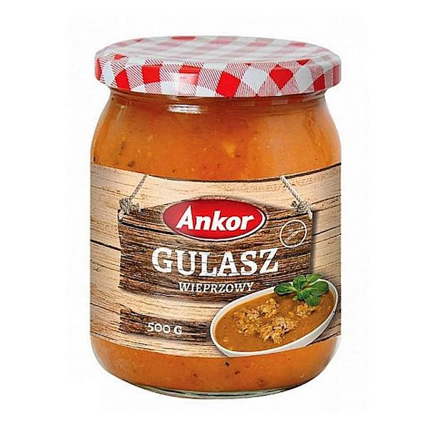 Ankor danie gotowe Gulasz Wieprzowy 500g