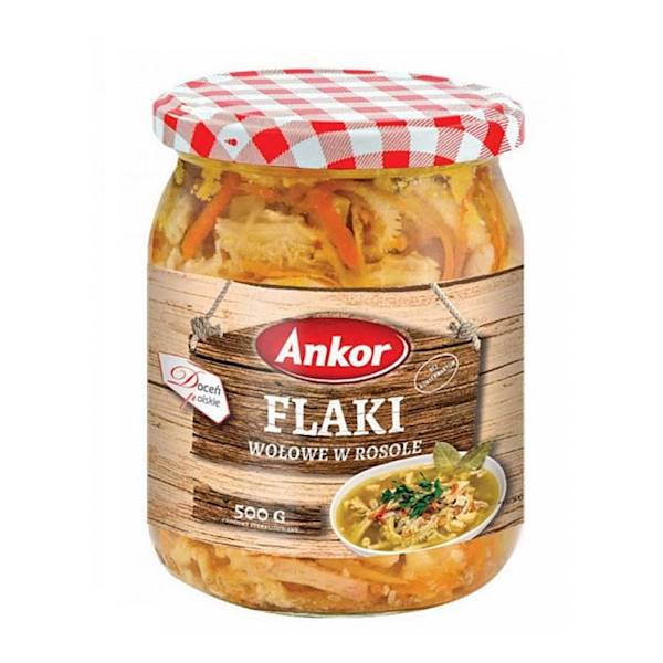 Ankor danie gotowe Flaki Wołowe w Rosole 500g