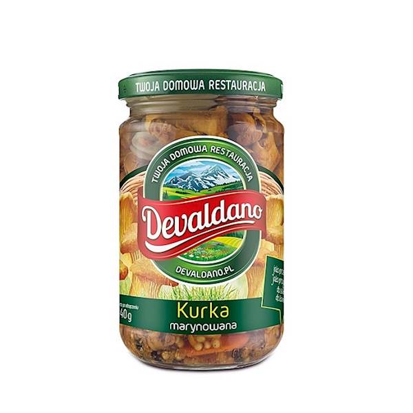 Danex grzyby marynowane Devaldano Kurka 280g