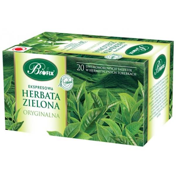 Bifix herbata ekspresowa zielona 20tb