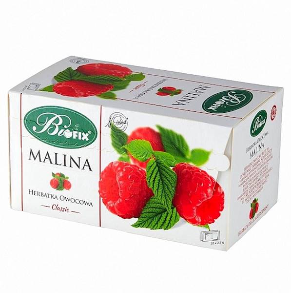 Bifix herbata ekspresowa owocowa malina 20tb