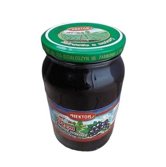 Hektor Dżem Wysokosłodzony Czarna Porzeczka 1kg