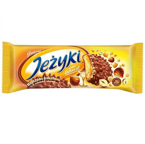Goplana ciastka Jeżyki advocat 140g