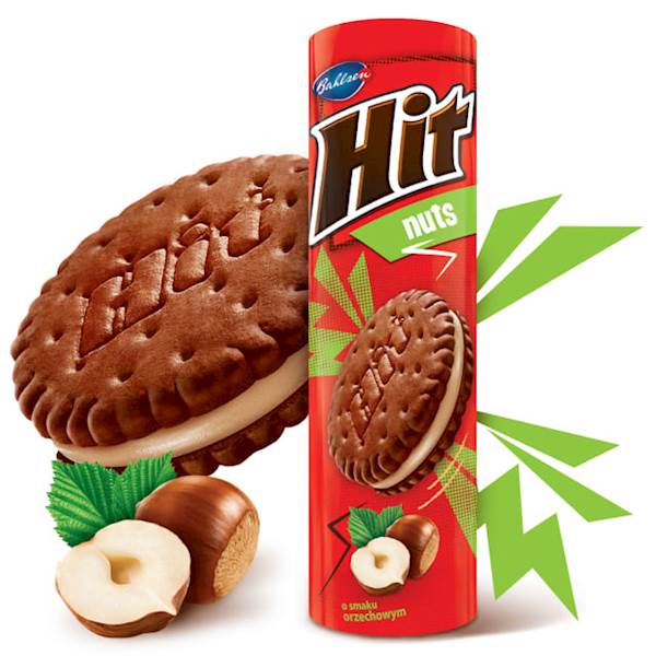 Bahlsen markizy Hit orzechowe 220g