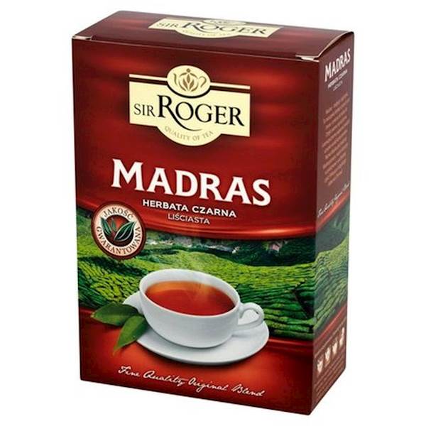 Roger herbata liściasta Sir Roger Madras 100g