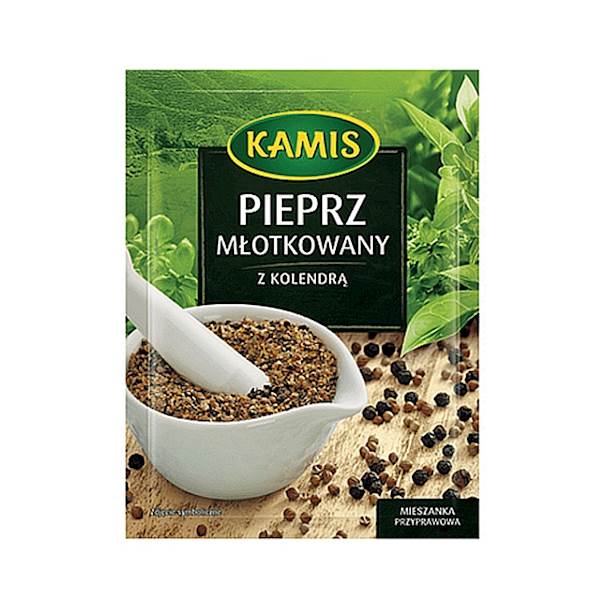 McCormick mieszanka przyprawowa Kamis Pieprz Czarny Młotkowany z Kolendrą 15g