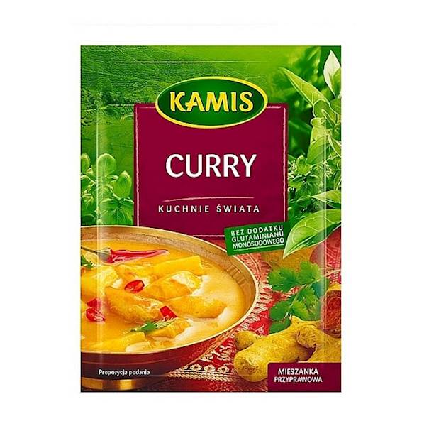 McCormick mieszanka przyprawowa Kamis Kuchnie Świata Curry 20g