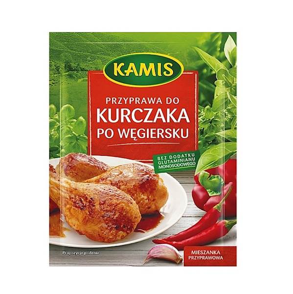 McCormick mieszanka przyprawowa Kamis Do Kurczaka Po Węgiersku 25g