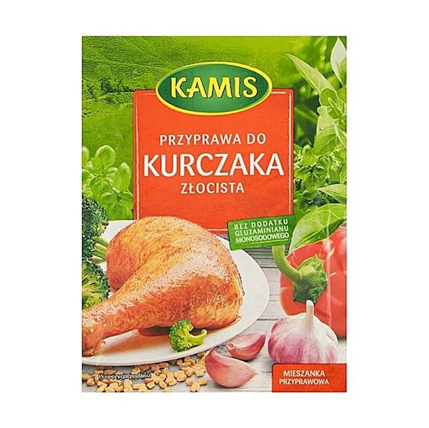McCormick mieszanka przyprawowa Kamis Do Kurczaka Złocista 30g
