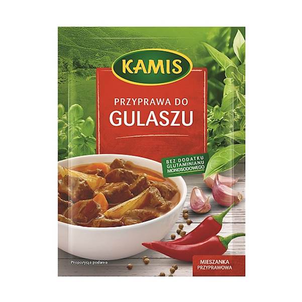 McCormick mieszanka przyprawowa Kamis Kuchnia Polska Do Gulaszu 25g