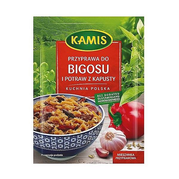 McCormick mieszanka przyprawowa Kamis Kuchnia Polska Do Bigosu i Potraw z Kapusty 30g