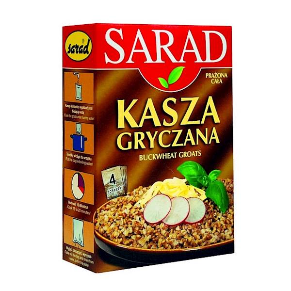 OSM Bidziny Kasza Gryczana Prażona Sarad w saszetkach 400g