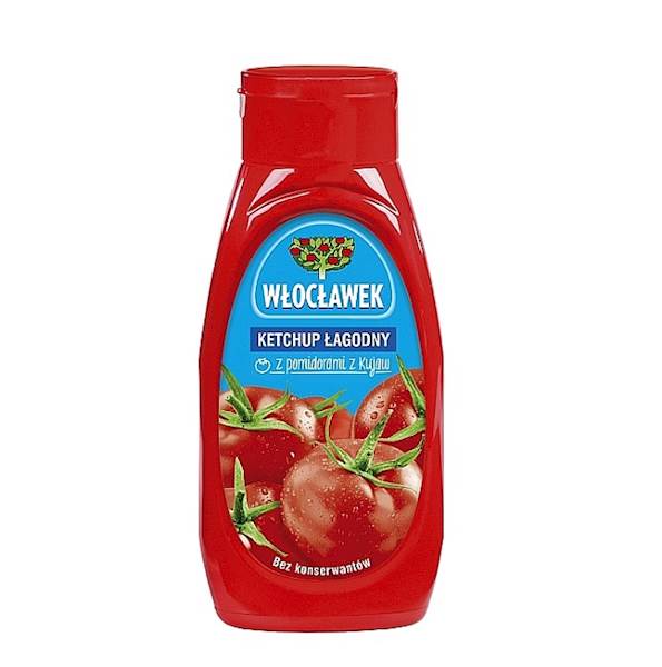 Maspex ketchup Włocławek łagodny 480g