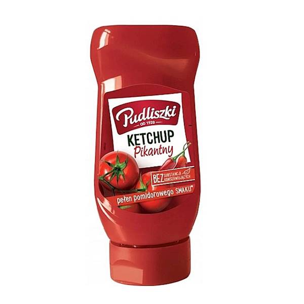 Heinz ketchup Pudliszki pikantny 480g