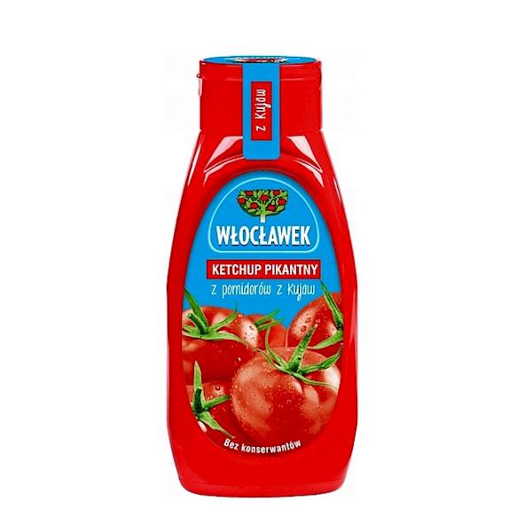 Maspex ketchup Włocławek pikantny 480g