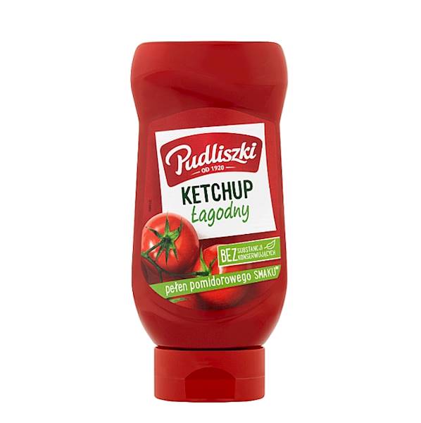 Heinz ketchup Pudliszki łagodny 480g
