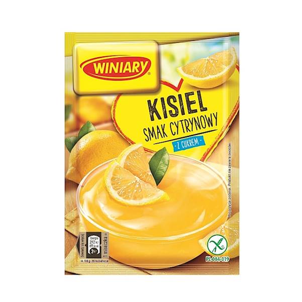 Nestle kisiel z cukrem Winiary Smak Cytrynowy 77g