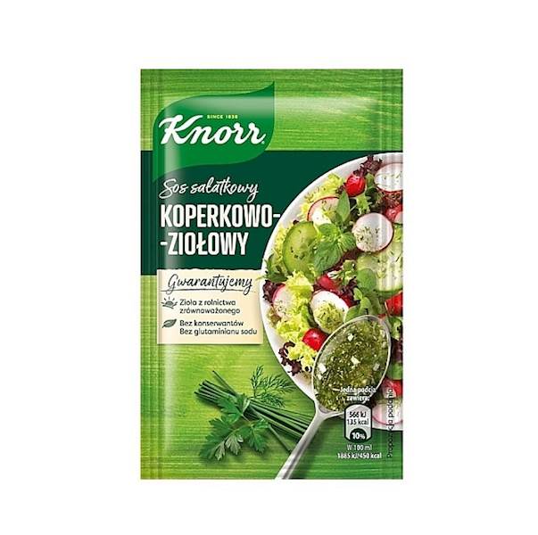 Unilever sos sałatkowy w proszku Knorr Koperkowo-Ziołowy 9g
