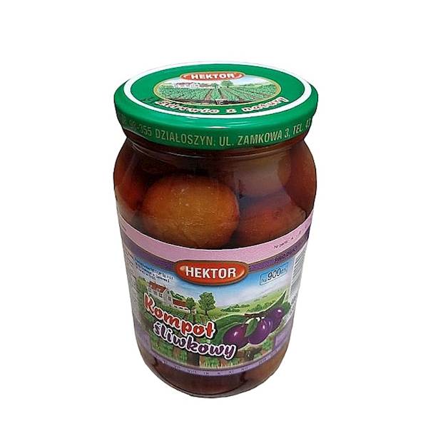 Hektor Kompot Śliwkowy 900ml