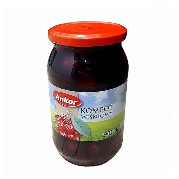Ankor Kompot Wiśniowy 900ml