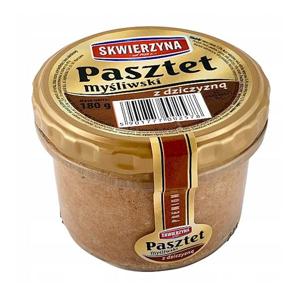Sante konserwa Skwierzyna Pasztet Myśliwski z Dziczyzną 180g
