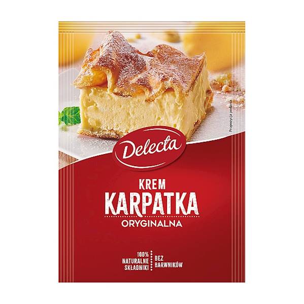 Bakalland krem do ciast Delecta Karpatka oryginalna 250g