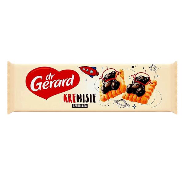 Dr Gerard herbatniki Kremisie z czekoladą deserową 175g
