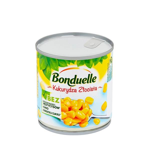 Bonduelle Kukurydza Złocista konserwowa 170g