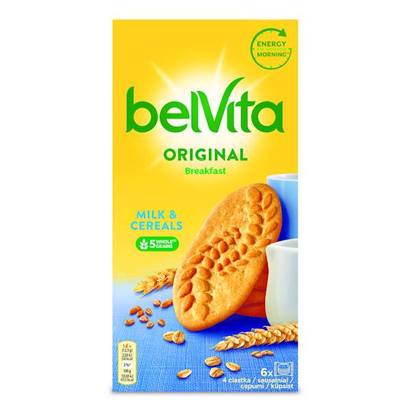 Mondelez ciastka zbożowe BelVita mleczne 300g
