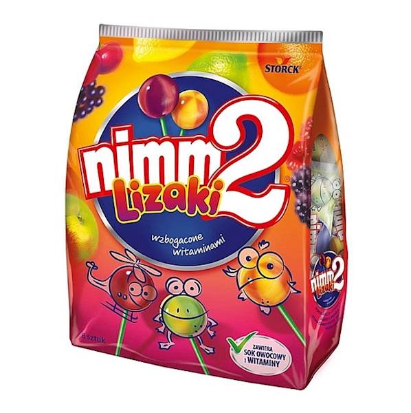 Storck lizaki owocowe z witaminami Nimm2 80g