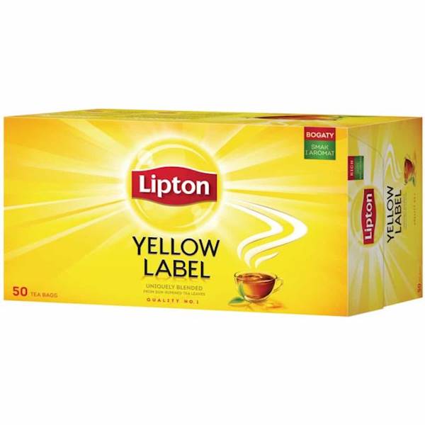 Lipton herbata ekspresowa Yellow Label Tea 50tb
