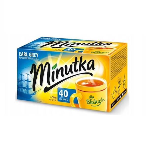 Mokate herbata ekspresowa Minutka Earl Grey 40tb