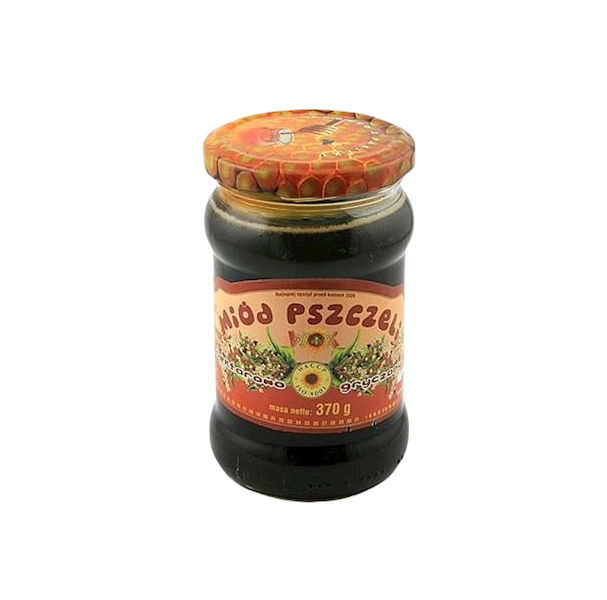 WOX miód pszczeli nektarowy Gryczany 370g