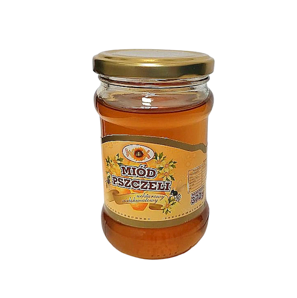 WOX miód pszczeli nektarowy Wielokwiatowy 370g