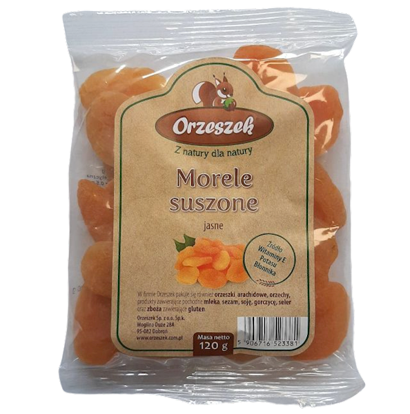 Orzeszek morele suszone 120g
