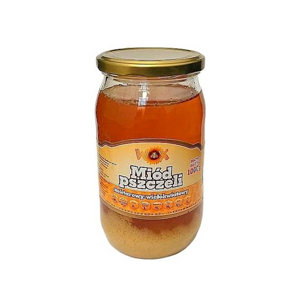 WOX miód pszczeli nektarowy Wielokwiatowy 1kg